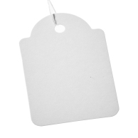 Wiszące etykiety z nitką 36 x 53 mm