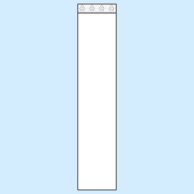 Woreczki strunowe, folia PE 50 µm | 45 x 220 mm 