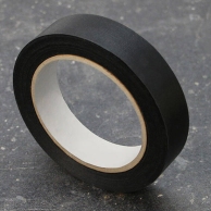 Taśma introligatorska grzbietowa w najlepszej cenie, specjalny papier, struktura lnu czarny | 25 mm