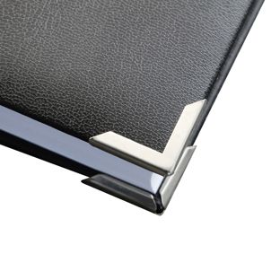Narożniki introligatorskie metal PS 22 - 22 x 22 mm  | niklowany 