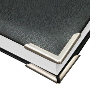 Narożniki introligatorskie metal PS 31 - 31 x 31 mm  | niklowany 