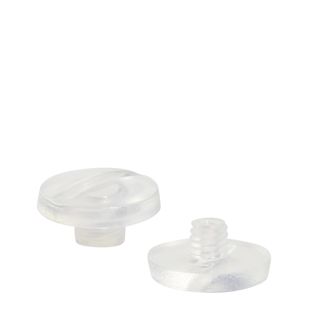 Plastikowe śruby introligatorskie, przezroczysty | 3,5 mm