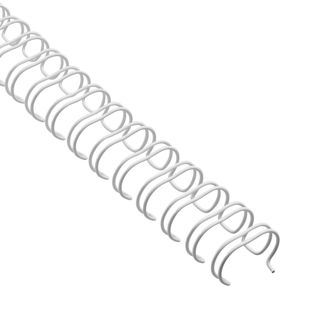 Spirale zamykane 3:1, A5 biały | 9,5 mm (3/8")
