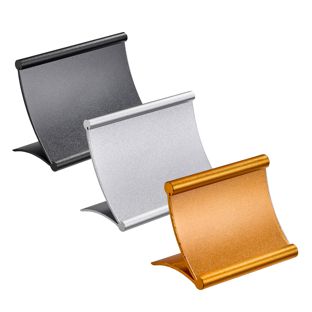 Aluminiowy uchwyt stołowy na menu 