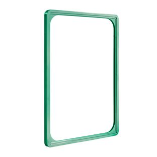 Ramka plakatowa, plastik A4  | zielony 