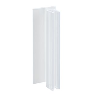 Uchwyty do etykiet cenowych, samoprzylepne kąt 90° z elastycznym połączeniem | 75 x 25 mm