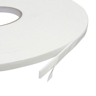 Dwustronna piankowa taśma klejąca z PE, biała, grubość 2 mm, mocno przyczepna, EL200 9 mm