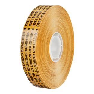 Taśma klejąca przejściowa dwustronnie mocna, do rozwijarki ręcznej ATG, OL05 19 mm | 55 m