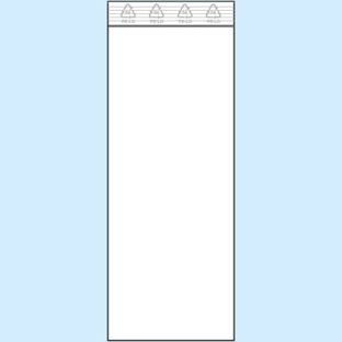 Woreczki strunowe, folia PE 60 x 160 mm | 50 µm