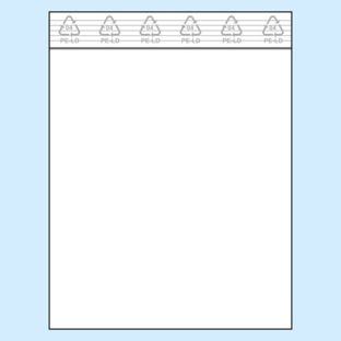 Woreczki strunowe, folia PE 100 x 125 mm | 50 µm