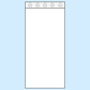 Woreczki strunowe, folia PE 120 x 250 mm | 50 µm