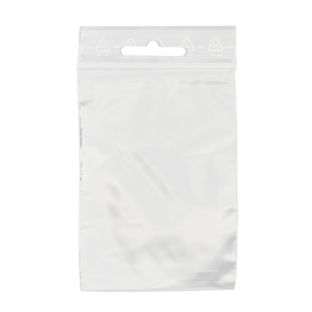 Woreczki strunowe z otworem typu euro, folia PE 50 µm | 70 x 100 mm 