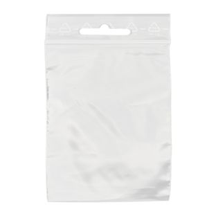 Woreczki strunowe z otworem typu euro, folia PE 115 x 155 mm | 50 µm