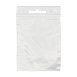 Woreczki strunowe z otworem typu euro, folia PE 180 x 250 mm | 50 µm