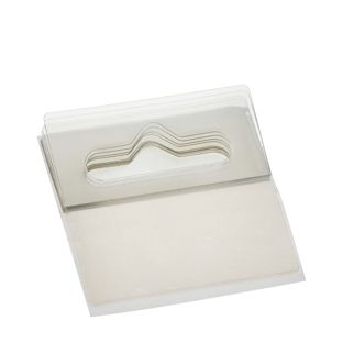 Eurozawieszki samoprzylepne PET 50 x 50 mm  | elastyczny, w postaci bloku 