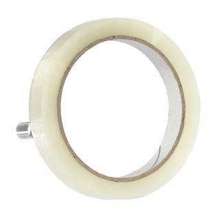 Folia samoprzylepna, PP przezroczysta, łatwo rozwijająca się 19 mm