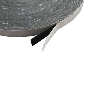 Dwustronna piankowa taśma klejąca z PE, czarna, grubość 1 mm, mocno przyczepna, EL100-02 