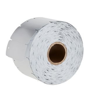 Etykiety kartonowe na rolce  35 x 75 mm 