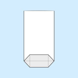 Torebki krzyżowe, folia OPP 145 x 235 mm