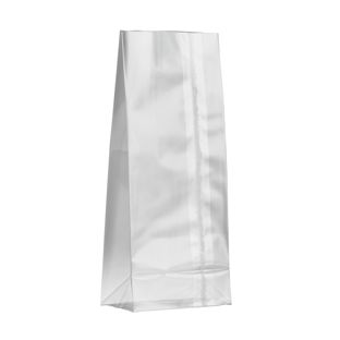 Woreczki z dnem blokowym i szwem uszczelniającym, folia OPP, 60 x 40 x 150 mm  | 40 µm