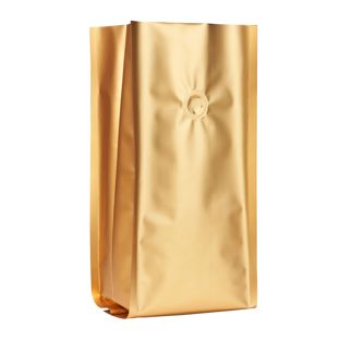 Worek na kawę z zaworem aromatycznym, złoty 290 x 120 mm 