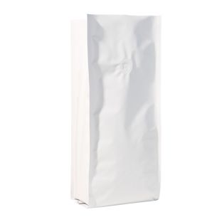 Worek na kawę z zaworem aromatycznym, biały 375 x 140 mm  