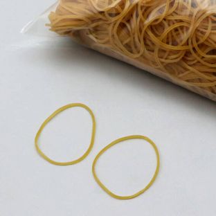 Gumki recepturki, kolor ecru 1,5 mm | 50 mm