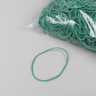 Gumki recepturki, kolor zielony 1 mm | 70 mm