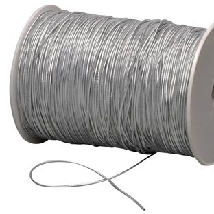 Gumki introligatorskie, 2 mm srebro  | 500 m
