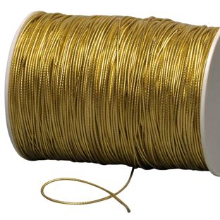 Gumki introligatorskie, 2 mm złoty  | 500 m