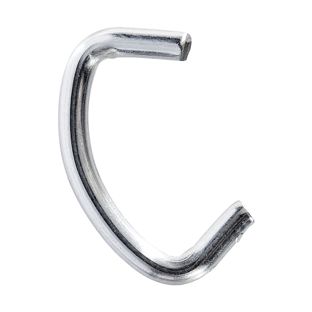 Klamry C Hog Ring, ocynkowane dla lin o średnicy 6 - 8 mm 