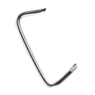 Klamry C Hog Ring, ocynkowane dla lin o średnicy 8 mm 