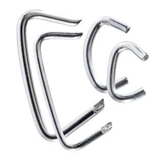 Klamry C Hog Ring, ocynkowane 