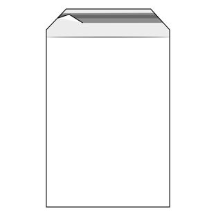 Torebki z klapką, folia PE 500 x 700 mm
