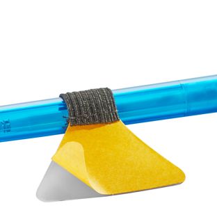 Uchwyt z gumką na długopis, samoprzylepny null