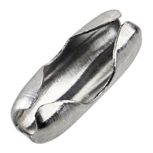 Łączniki do łańcuszków kulkowych 2.4 mm | srebro 
