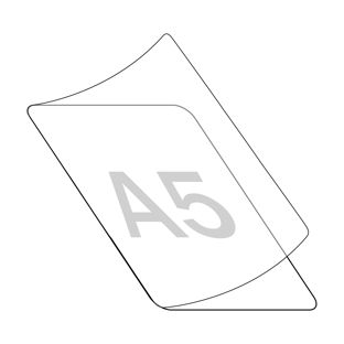 Koszulki samolaminujące 160 x 222 mm, dla formatu A5 A5