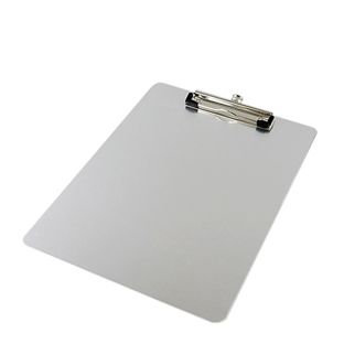Aluminiowa podkładka z klipsem, clipboard A5 | standardowy