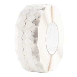Kółka smoprzylepne, dwustronne, pianka akrylowa, grubość 0,5 mm 15 mm | 3.000 STK