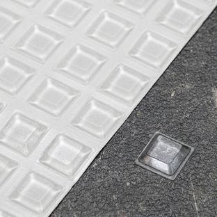 Bumpons 12,7 x 12,7 mm, trapezowe, samoprzylepne (242 sztuki) 