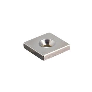 Magnesy neodymowe sztabkowe z otworem pod wkręt 