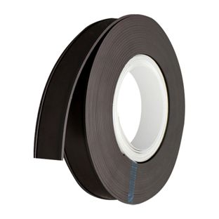 Profil magnetyczny do etykiet, profil C, na rolce 40 mm | w tym papier i folia ochronna  | 10 m