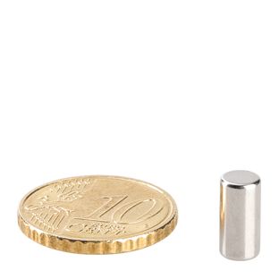 Magnesy neodymowe walcowe 5 mm | 10 mm