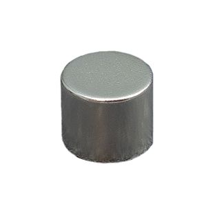 Magnesy neodymowe, krążki 12 mm x 10 mm | N45, osiowa (równoległe do wysokości)