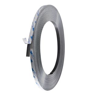 Taśma magnetyczna, samoprzylepna, mocna 12,7 mm | 30 m | 1,5 mm