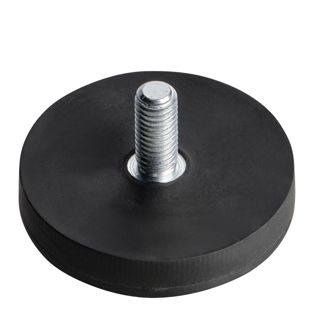Magnesy powlekane gumą z gwintem 31 mm | null | M5x12 mm