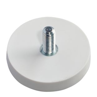Magnesy powlekane gumą z gwintem 31 mm | null | M5x12 mm
