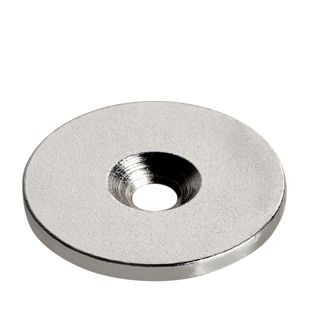 Metalowa dysk z otworem i podfrezowaniem 34 mm
