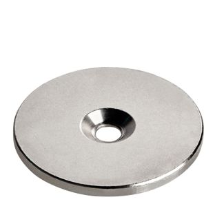 Metalowa dysk z otworem i podfrezowaniem 42 mm