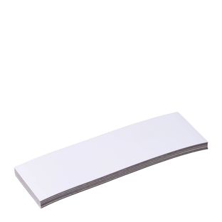 Zapisywalne etykiety magnetyczne null | 25 x 80 mm